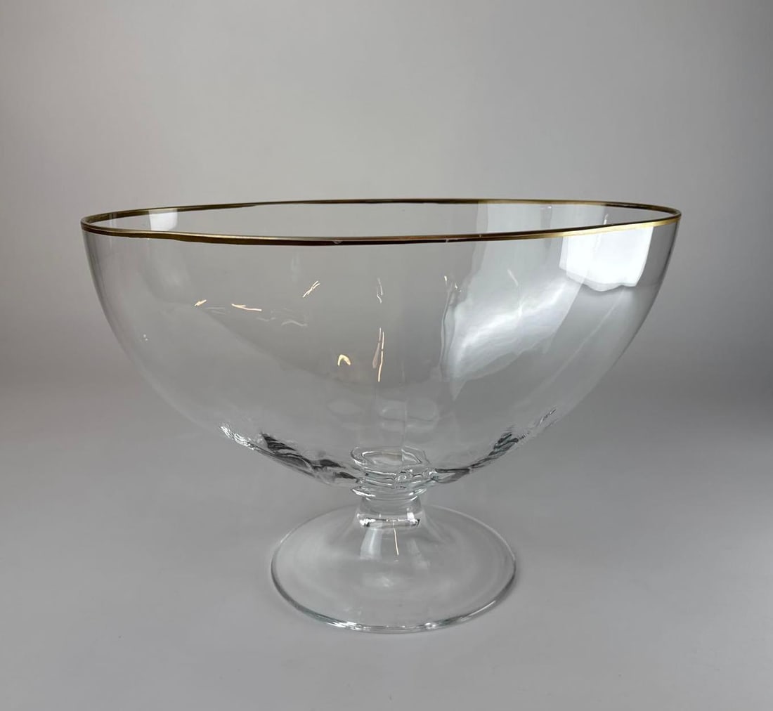 CARLO MORETTI SIGNED FOOTED BOWL (1 of 8)