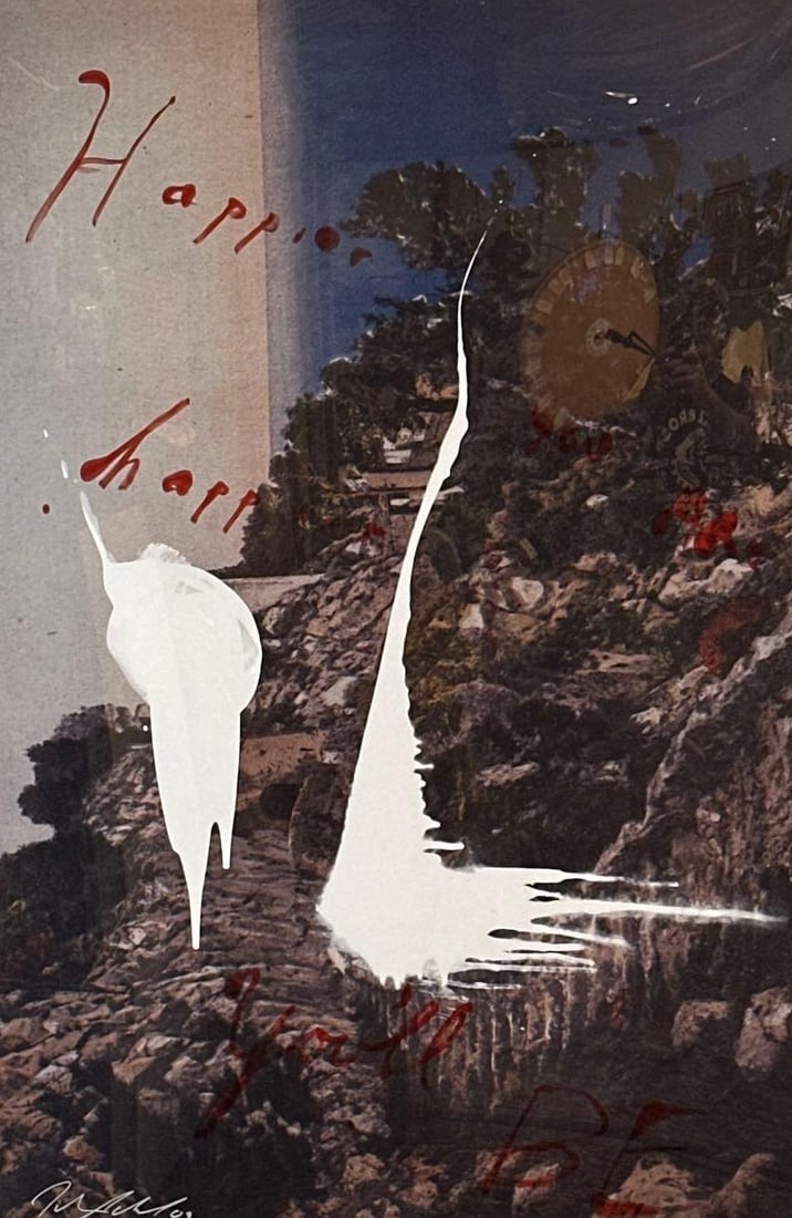 JULIAN SCNABEL HAPPIER YOU ARE...HAPPIER YOU'LL BE LITHOGRAPH SIGNED 58/150 (1 of 8)