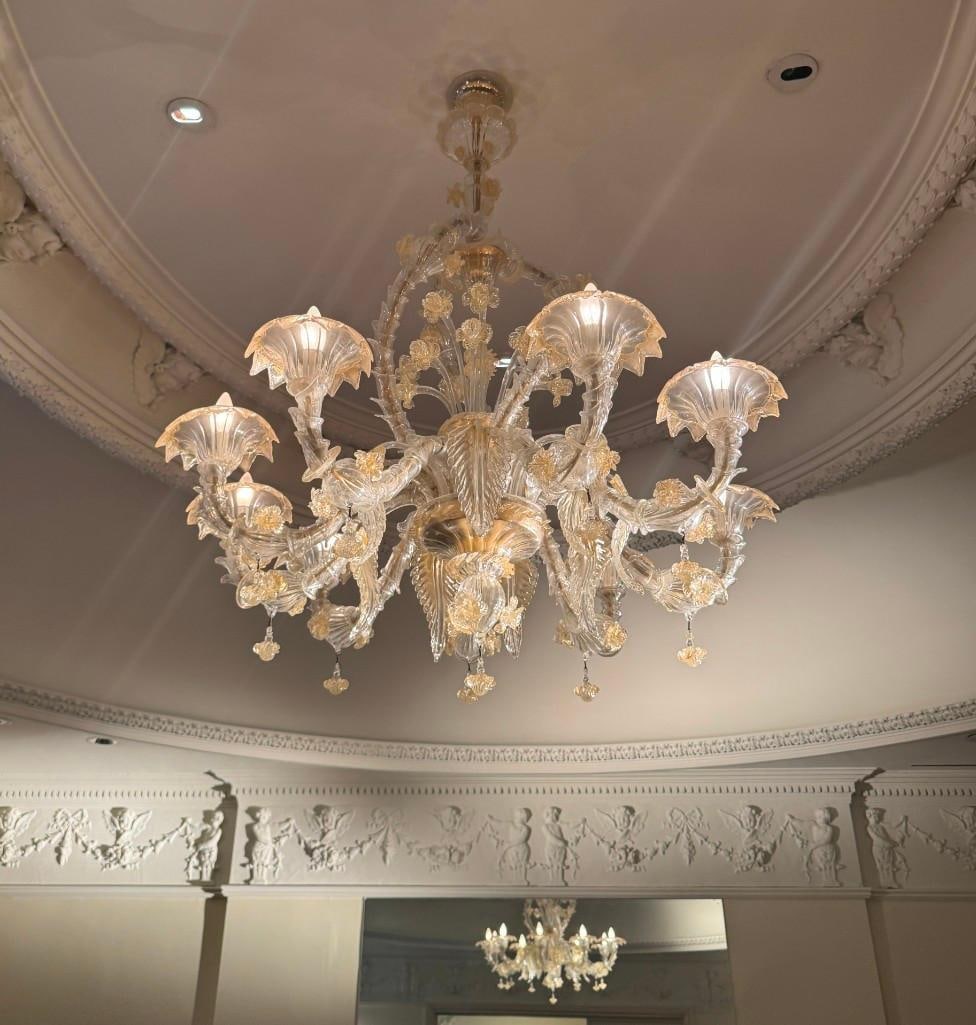DISCOVERY LOT PARTS - MURANO AVENTURINE GLASS CHANDELIER PARTS, ALBERTA FERRETTI (3 of 3) (1 of 11)