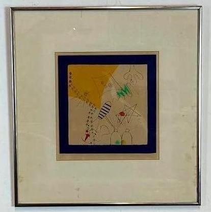 TAEKO SIGNED SURREALIST COLOR LITHOGRAPH (1 of 7)