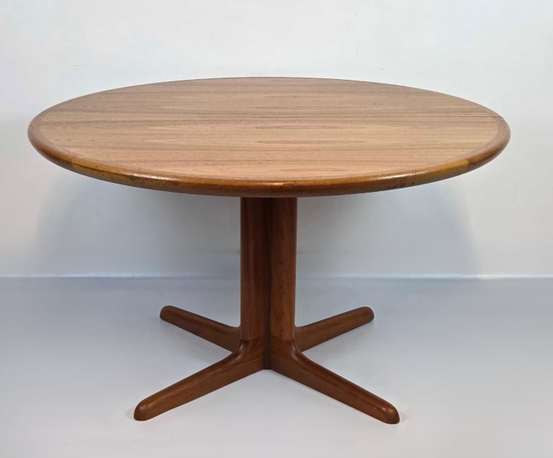 SKOVBY DANISH MODERN TEAK EXTENSION DINING TABLE (1 of 17)