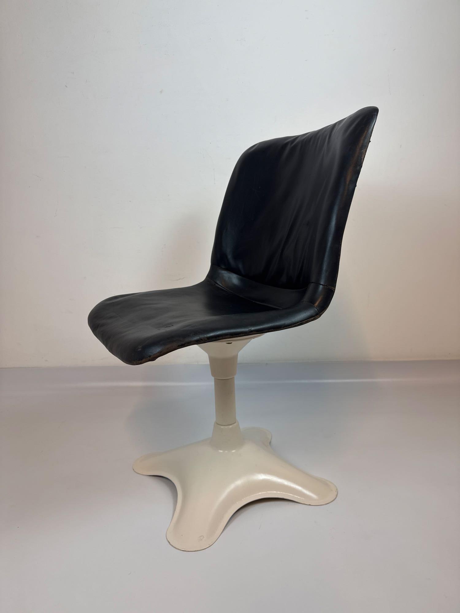 YRJÖ KUKKAPURO FOR HAIMI "SATURNUS" SERIES SWIVEL SIDE CHAIR (1 of 8)