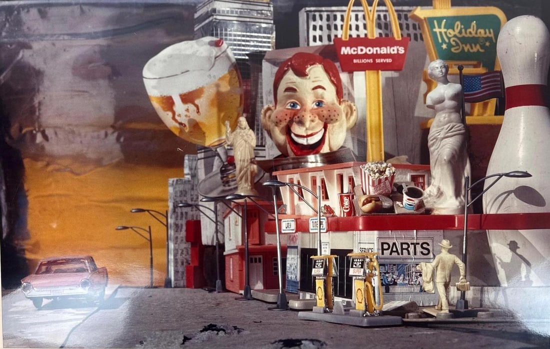 KEN BOTTO POP ART PHOTOGRAPH "THE STRIP" 1989 (1 of 5)
