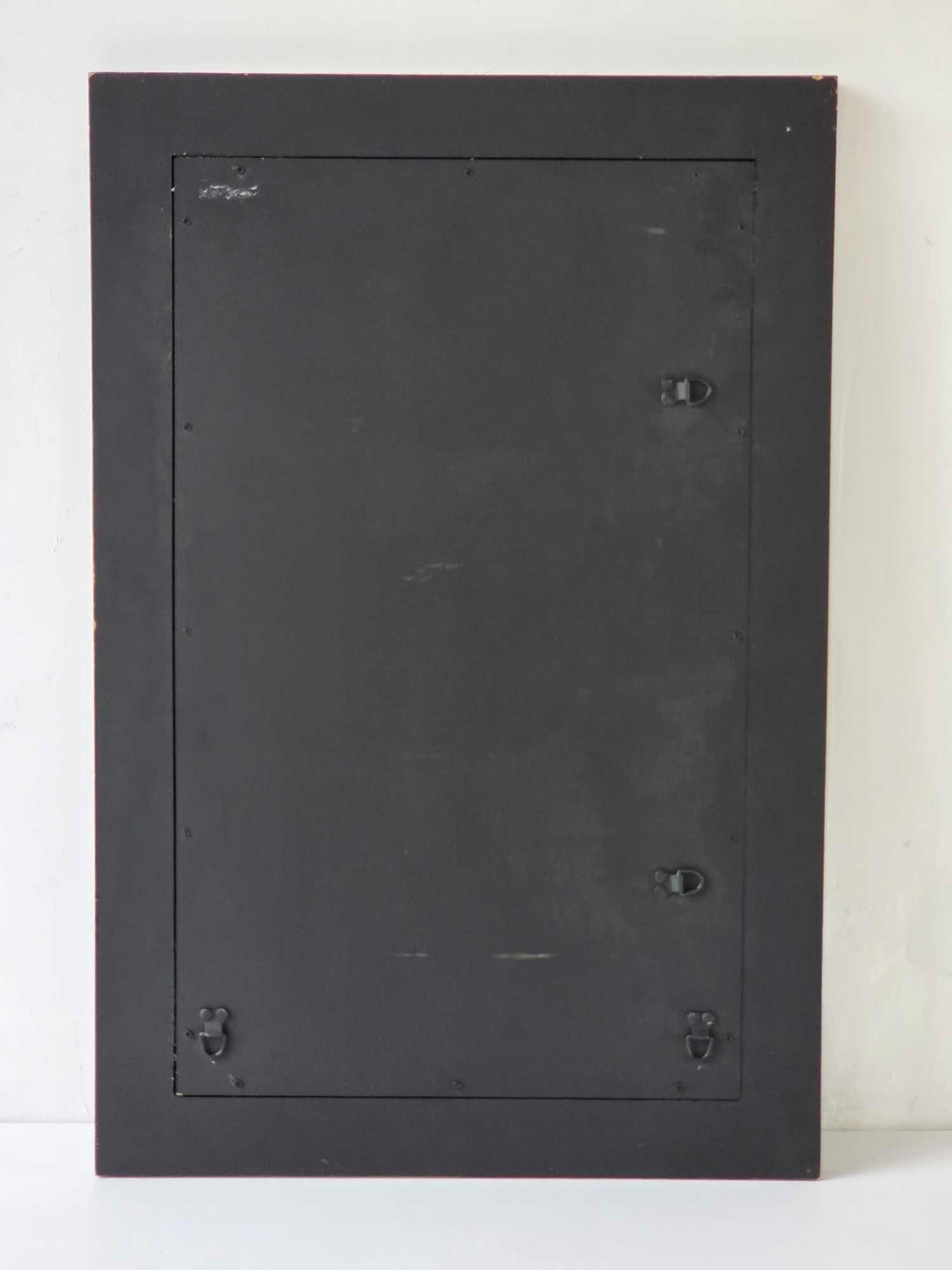 HOLLYWOOD REGENCY STYLE MIRRORED TILE RECTANGULAR WALL MIRROR - 9