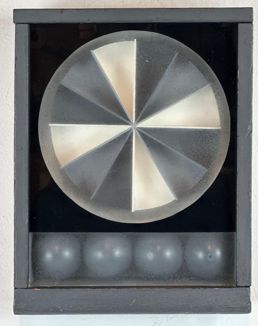JOHN WILLENBECHER SIGNED "SMALL PLAY ME #1" BOX CONSTRUCTION 1964 (1 of 5)