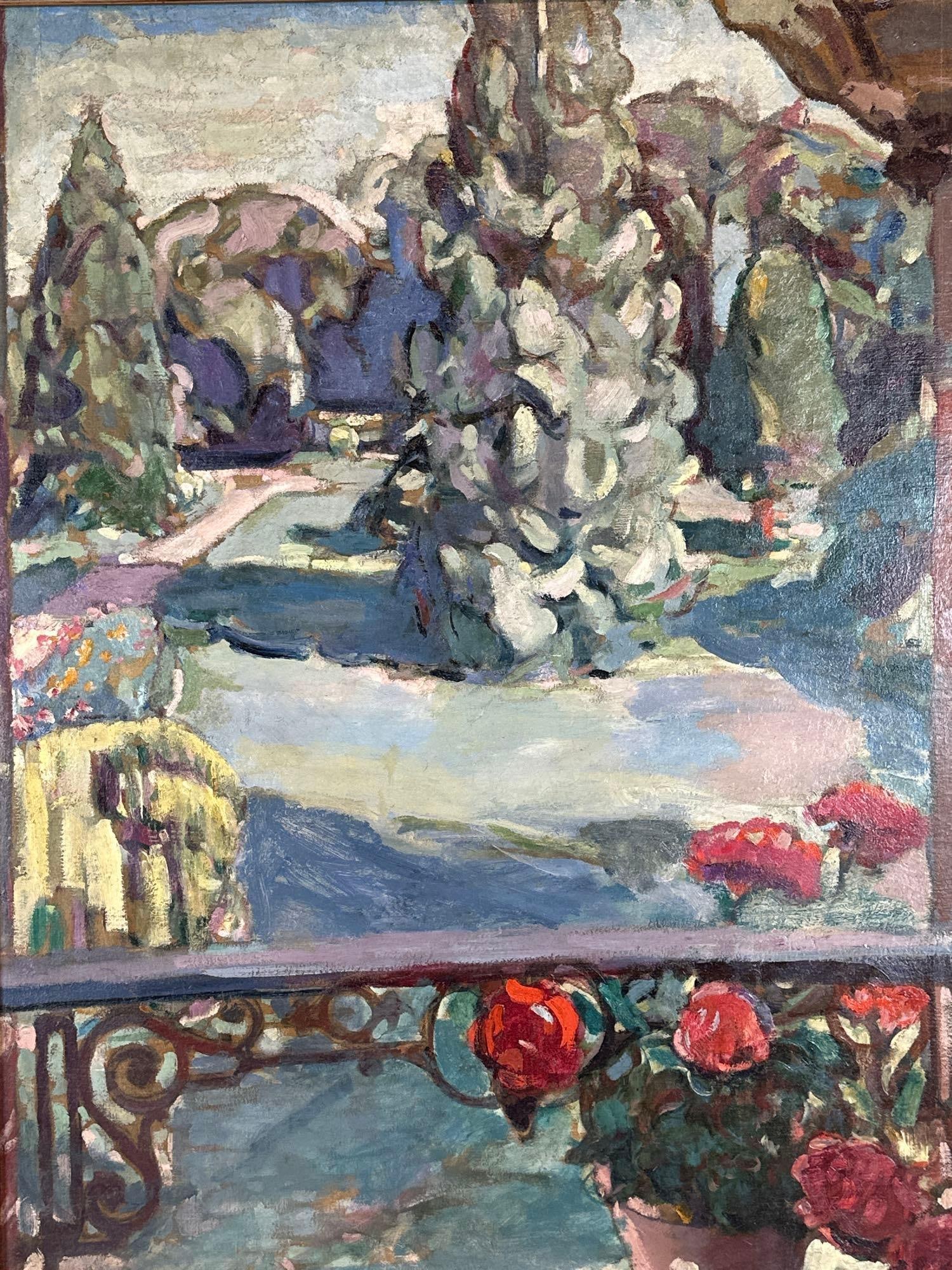 PYOTR PETROVICH KONCHALOVSKY RUSSIAN STILL LIFE OIL PAINTING GILT FRAME - 4