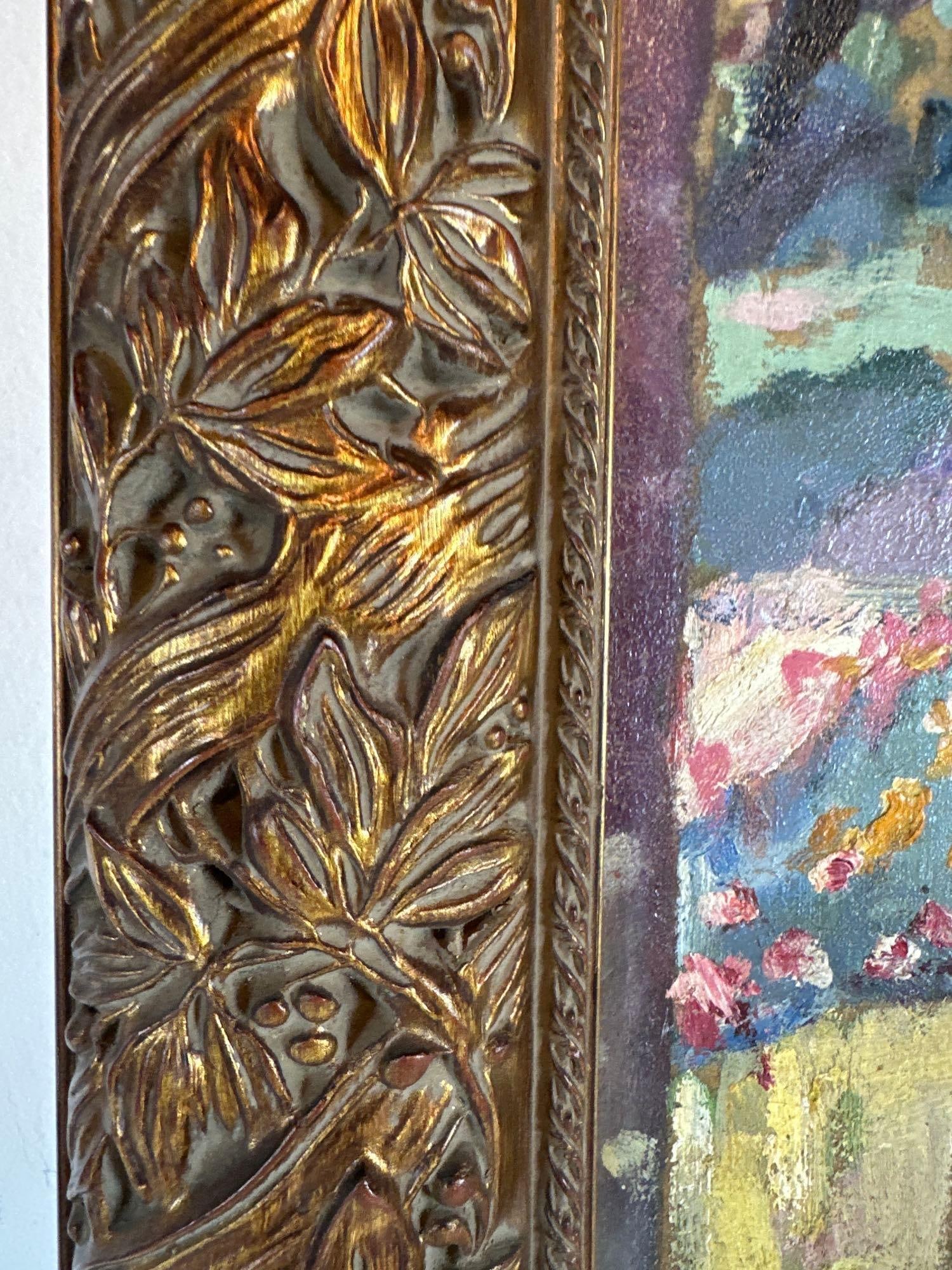 PYOTR PETROVICH KONCHALOVSKY RUSSIAN STILL LIFE OIL PAINTING GILT FRAME - 9