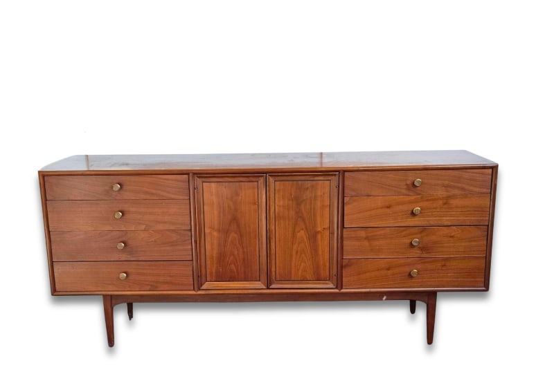 KIPP STEWART FOR DREXEL DECLARATION WALNUT DRESSER/CREDENZA (1 of 20)