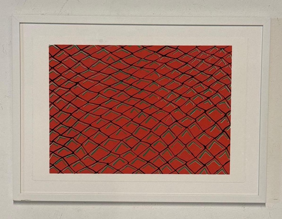 CYNTHIA ROJAS THREE ABSTRACT PATTERN PRINTS - 12