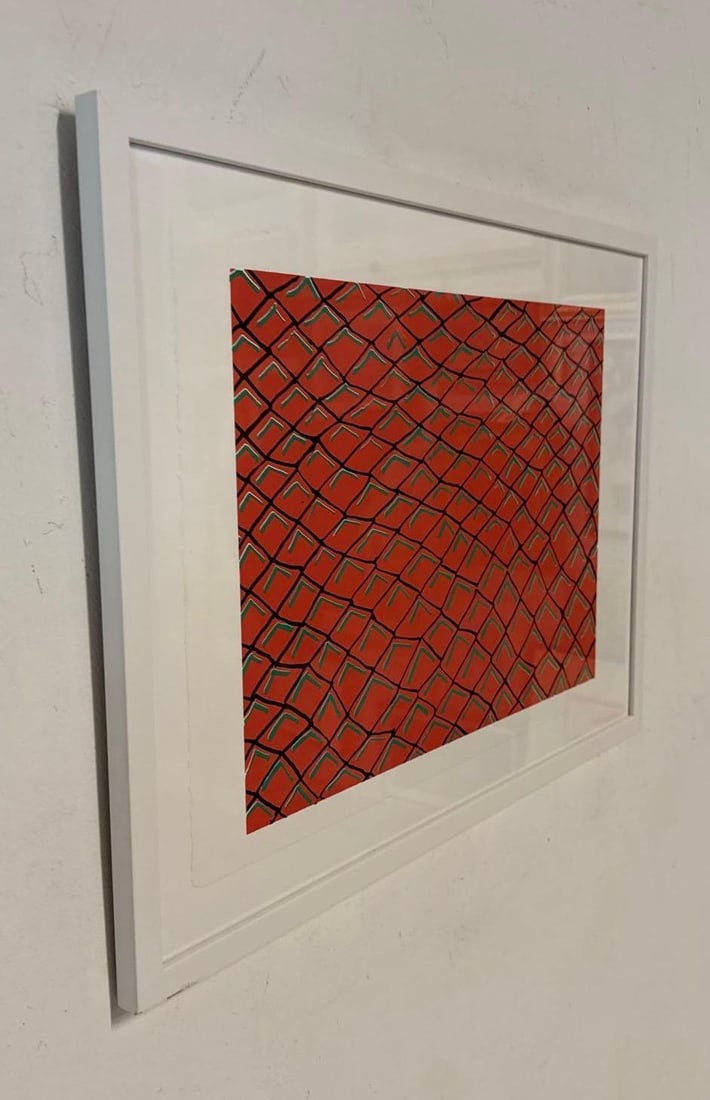CYNTHIA ROJAS THREE ABSTRACT PATTERN PRINTS - 14