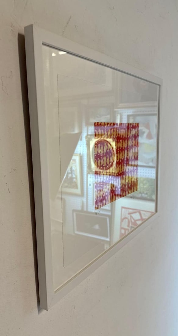 CYNTHIA ROJAS THREE ABSTRACT PATTERN PRINTS - 4