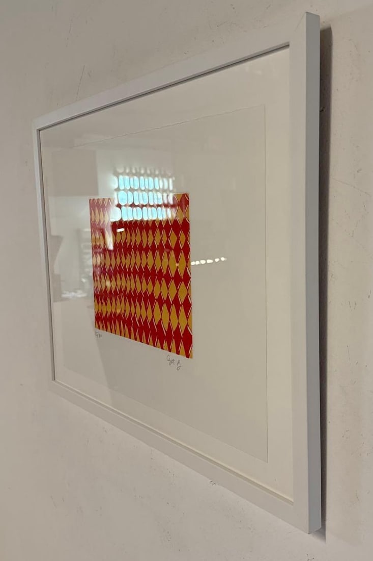 CYNTHIA ROJAS THREE ABSTRACT PATTERN PRINTS - 5