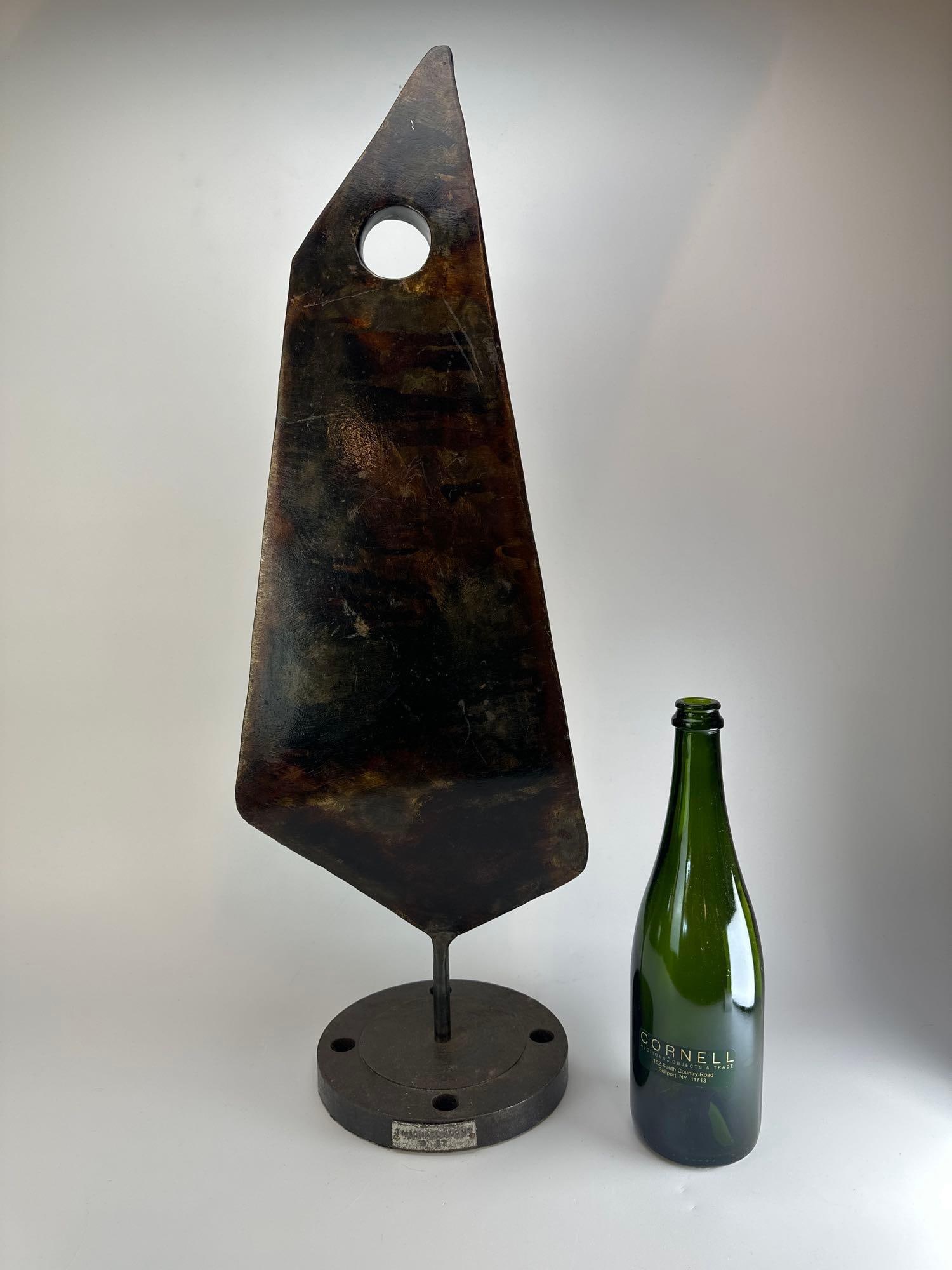 MICHAEL FUCHS ABSTRACT SCULPTURE DATED '87 - 10