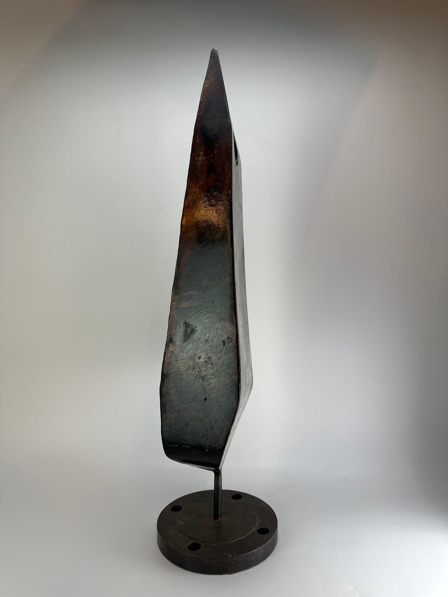 MICHAEL FUCHS ABSTRACT SCULPTURE DATED '87 - 4