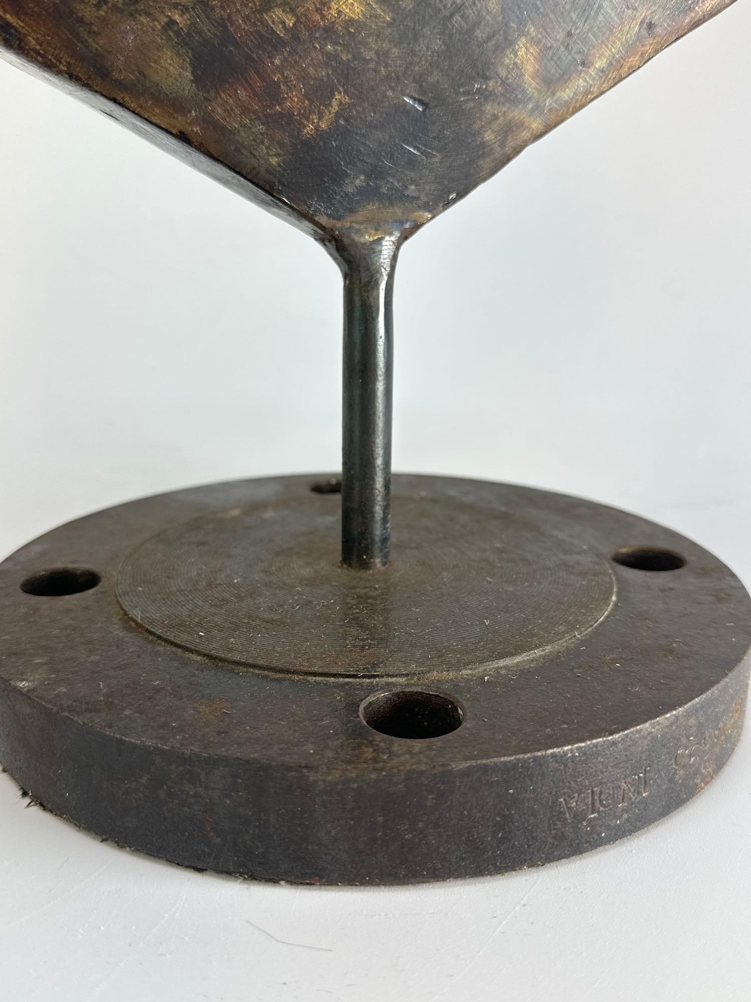 MICHAEL FUCHS ABSTRACT SCULPTURE DATED '87 - 6
