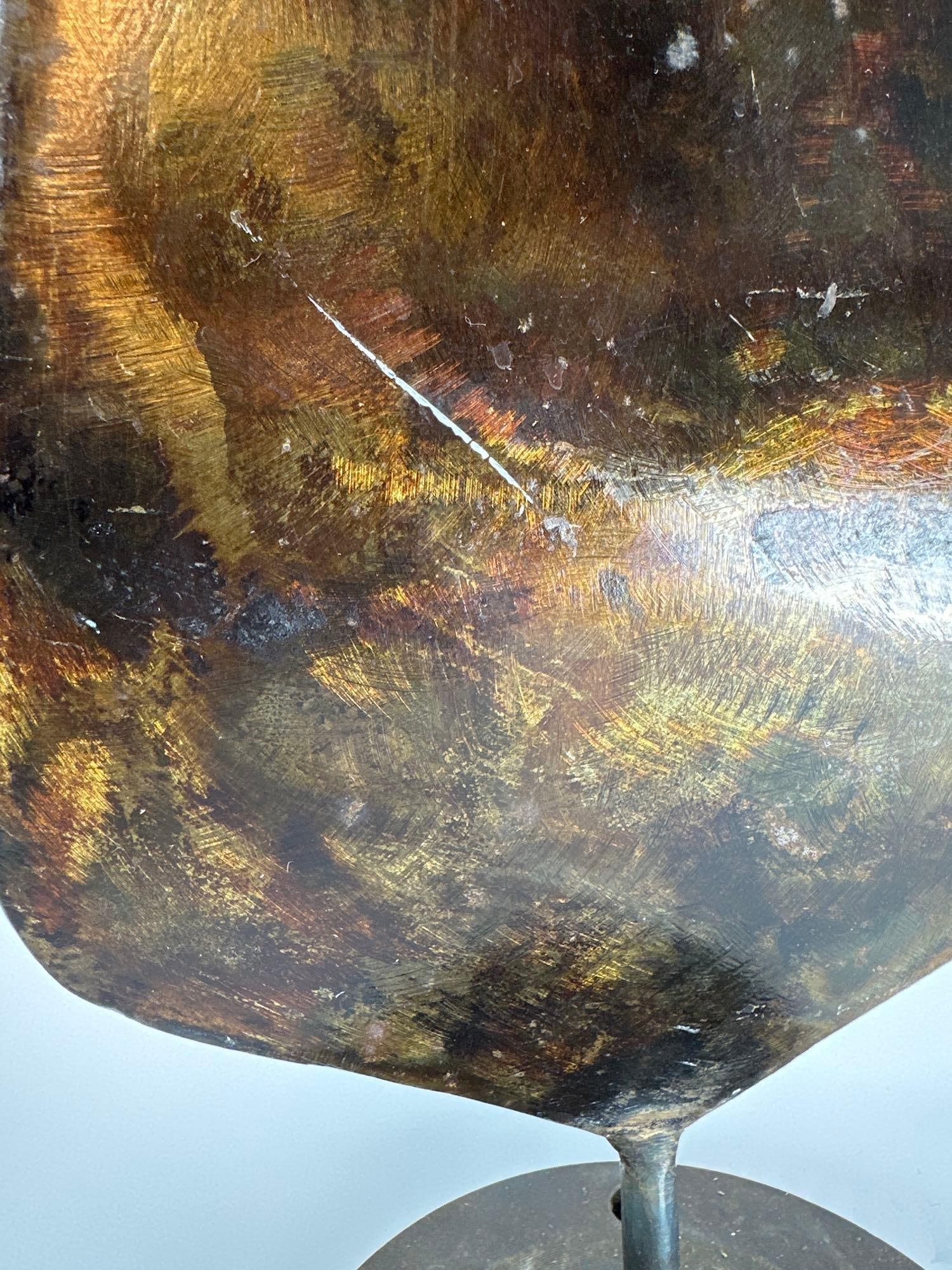 MICHAEL FUCHS ABSTRACT SCULPTURE DATED '87 - 7