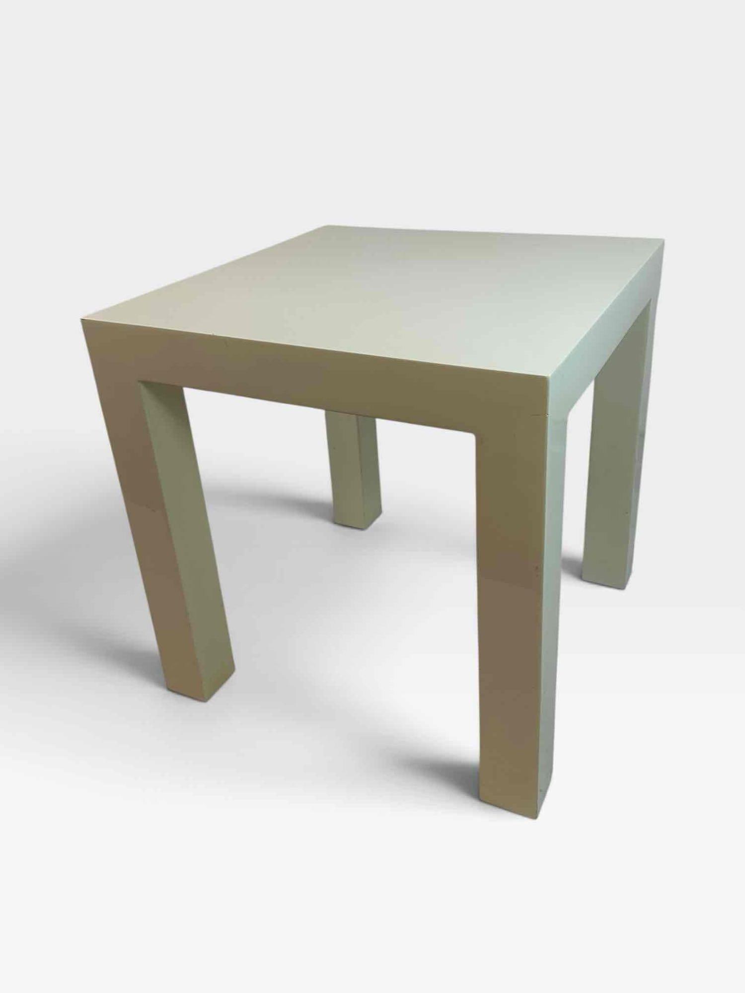 JONATHAN ADLER LACQUERED PARSONS SIDE TABLE (1 of 6)
