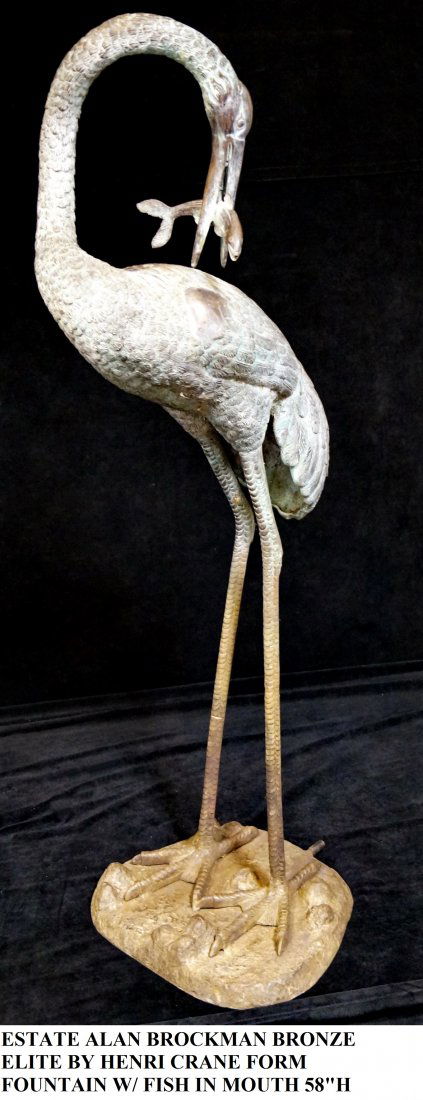 FIGURAL BRONZE FOUNTAIN (1 of 10)