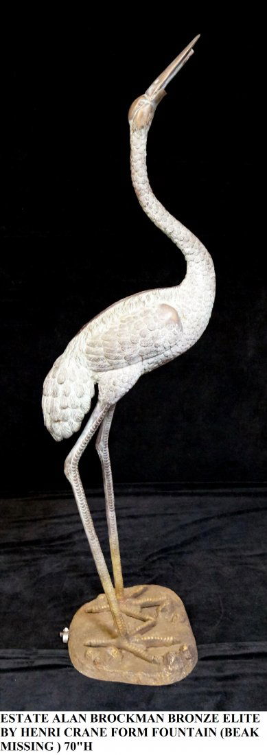 FIGURAL BRONZE FOUNTAIN (1 of 7)