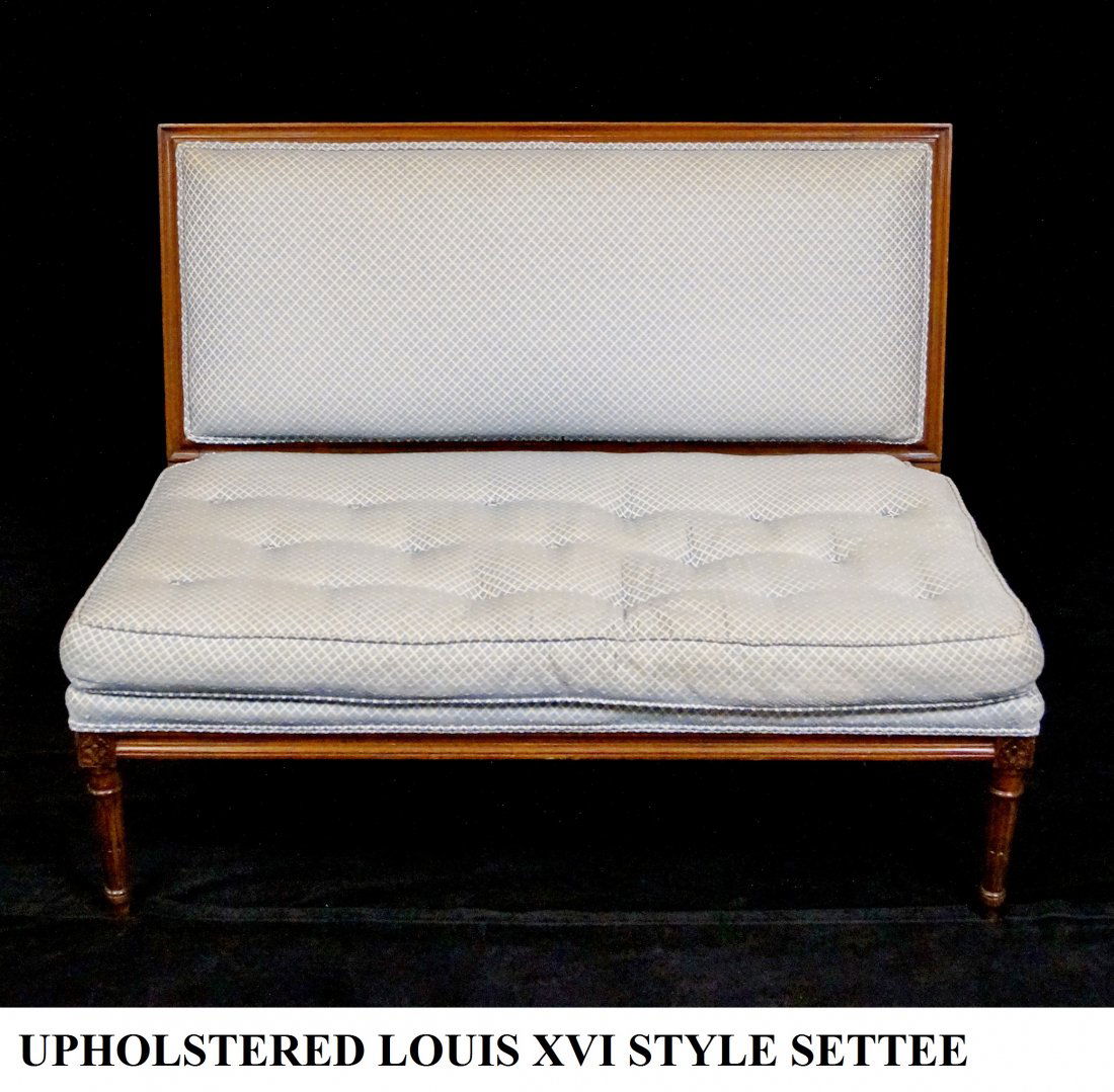 LOUIS XVI STYLE SETTEE (1 of 7)