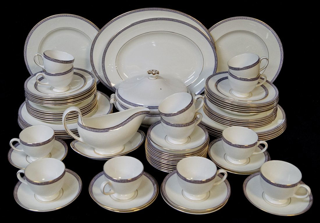 77 PCS. WEDGWOOD "PALATIA" DINNERWARE