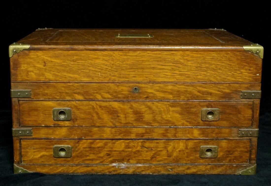 OAK SILVER CHEST (1 of 2)