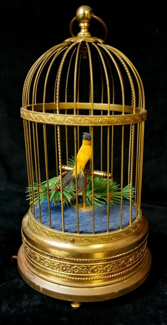 BIRD CAGE FORM MUSIC BOX (1 of 2)