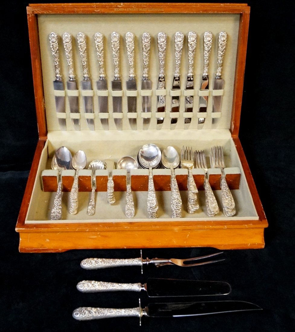 S. KIRK & SONS STERLING SILVER FLATWARE SET (1 of 4)
