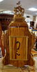 LOUIS XV STYLE FRENCH MARQUETRY CLOCK - 2