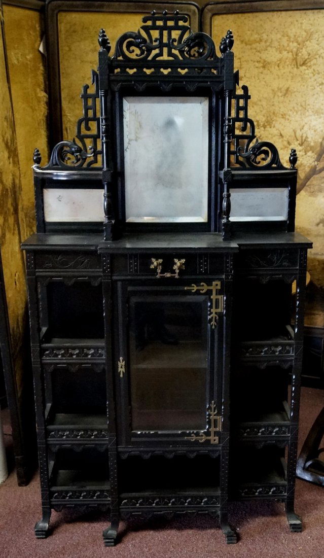 VICTORIAN WALNUT ETAGERE (1 of 1)