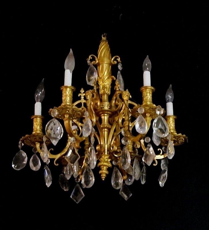 BRONZE 6 LIGHT FIXTURE (1 of 1)