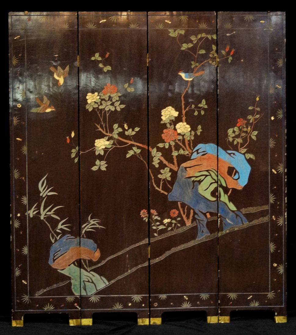 4 PANEL COROMANDEL SCREEN (1 of 7)