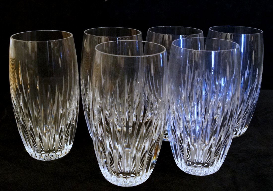 6 BACCARAT WATER GLASSES (1 of 3)