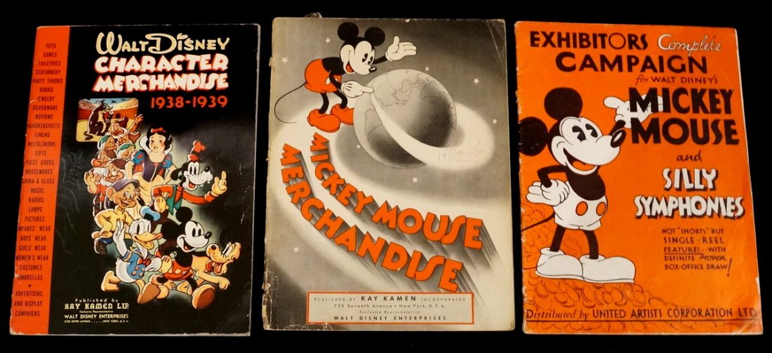 LOT 3 DISNEY ENTERPRISES MERCHANDISE CATALOGUES 1935, (1 of 5)