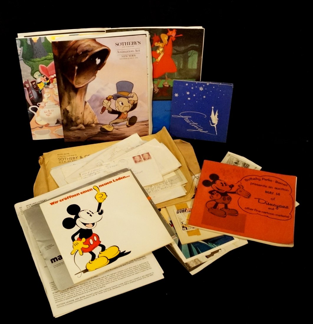 GROUP DISNEYANA COLLECTOR'S EPHEMERA INC. CATALOGUES & (1 of 1)