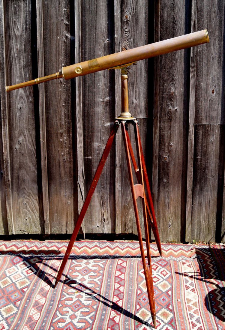 19TH C. ENGLISH TELESCOPE (1 of 1)