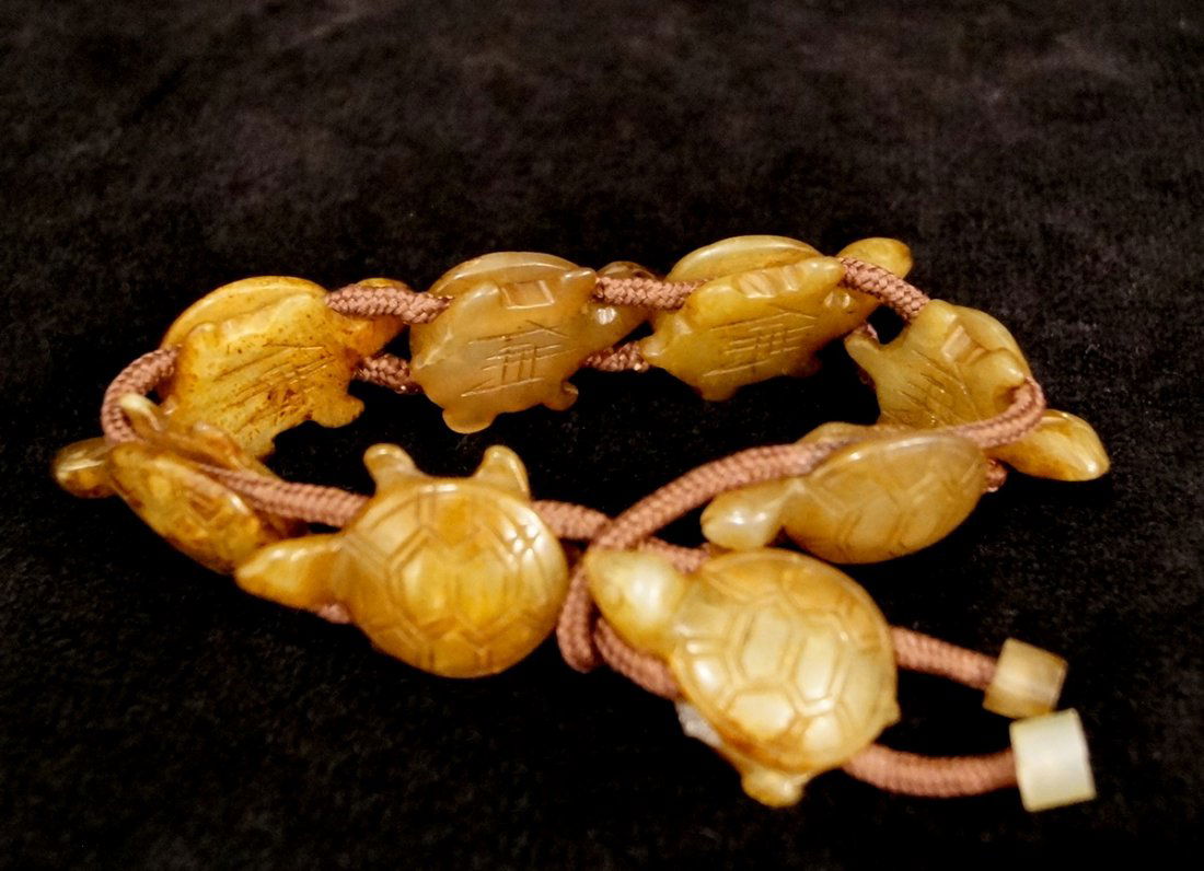 JADE TURTLE BRACELET (1 of 2)