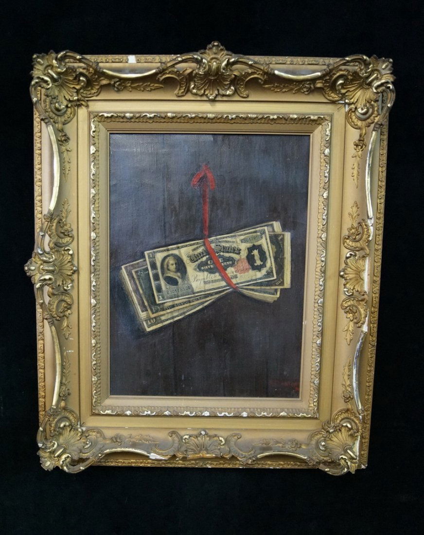 O/C  F. DANTON JR. "HANGING MONEY" (1 of 6)