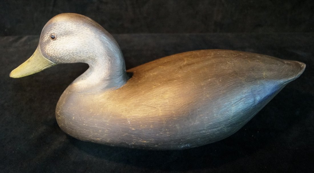 BLACK DUCK DECOY MAKER UNKNOWN (1 of 5)