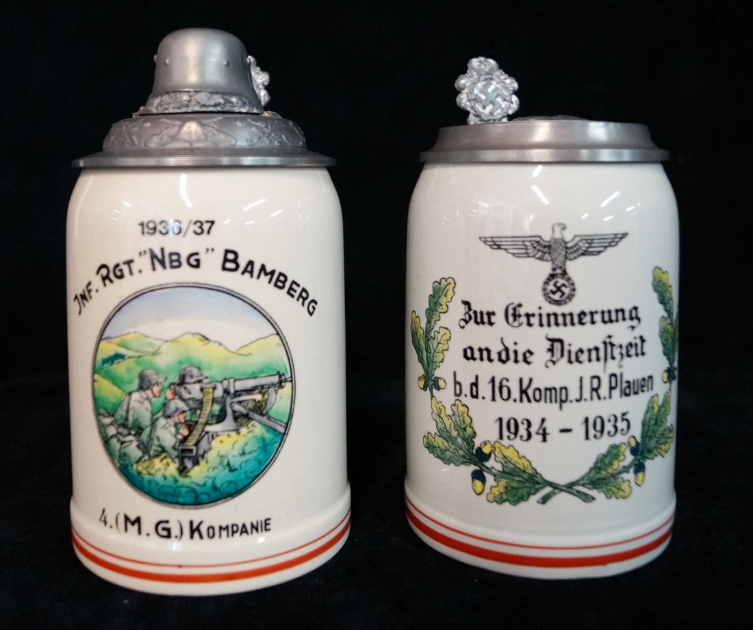 PR. GERMAN MILITARY STEINS (1 of 5)