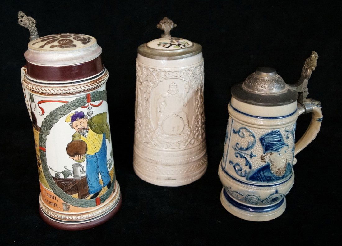 3 GERMAN STEINS (1 of 7)