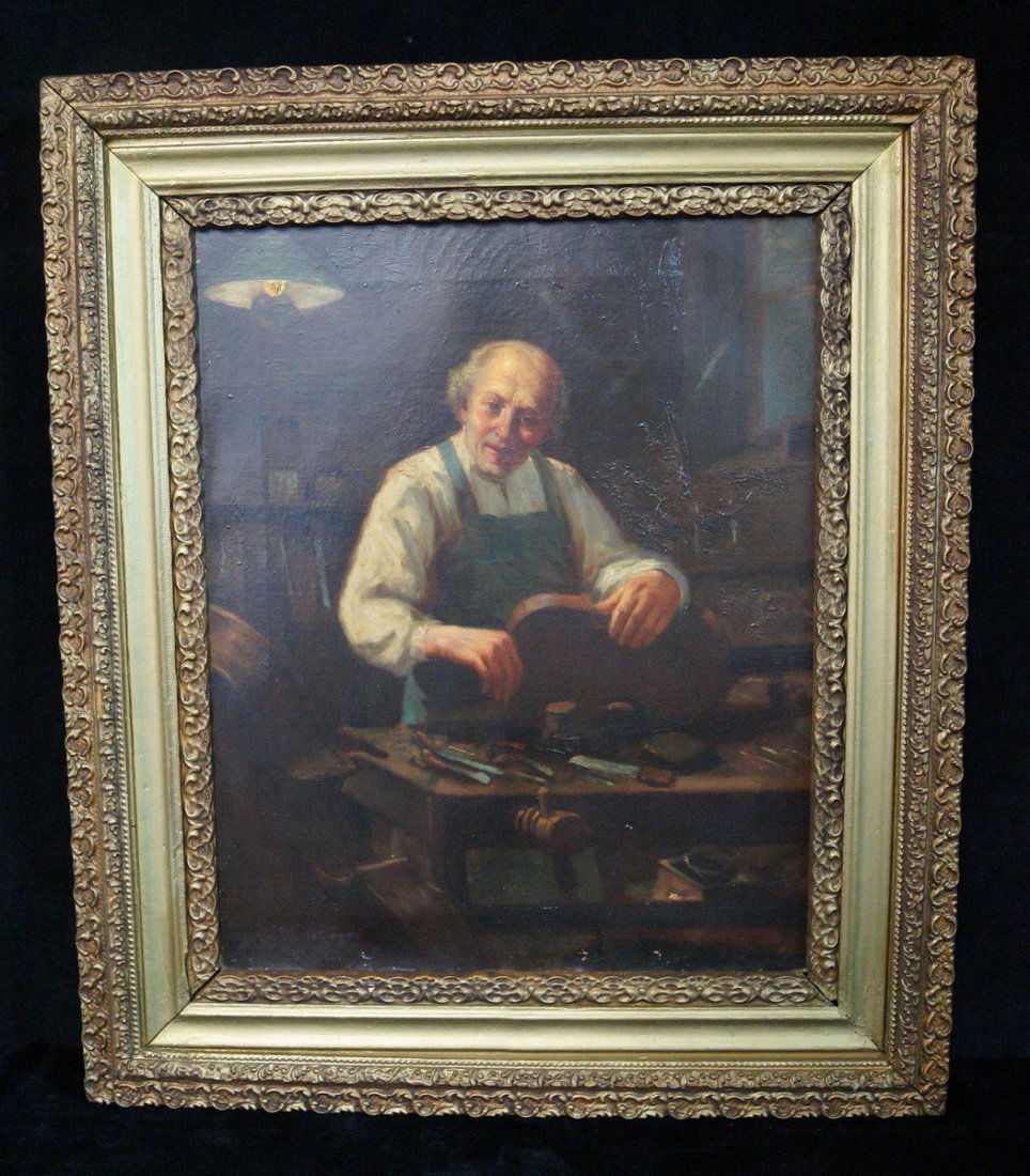 19TH C.O/C "VIOLIN MAKER" (1 of 4)