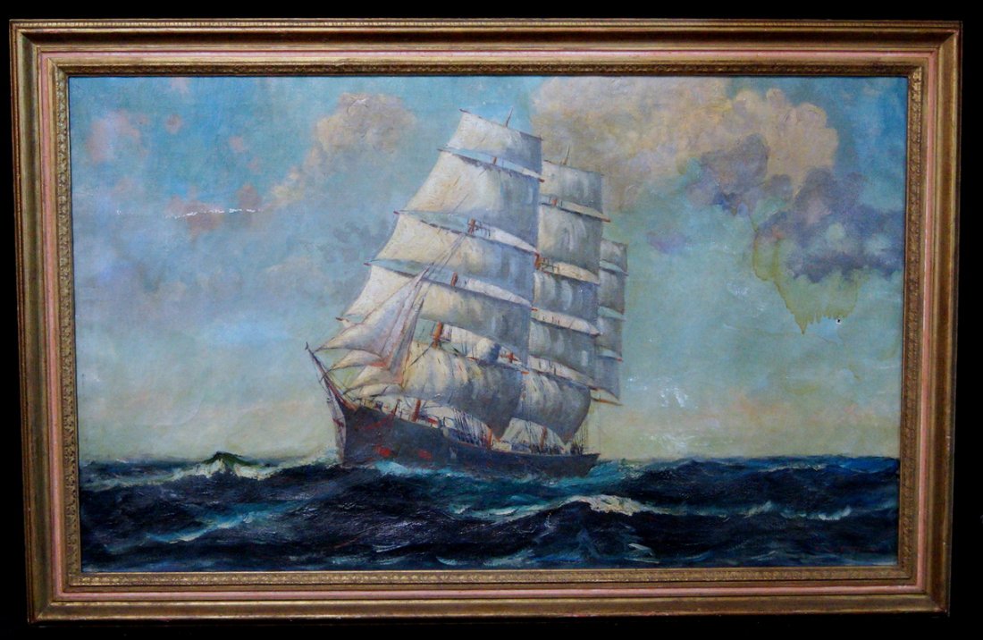 O/C "CLIPPER SHIP" SGN. PAZANT (1 of 2)
