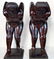 PR. CARVED WOOD FIGURAL TABLES BASES