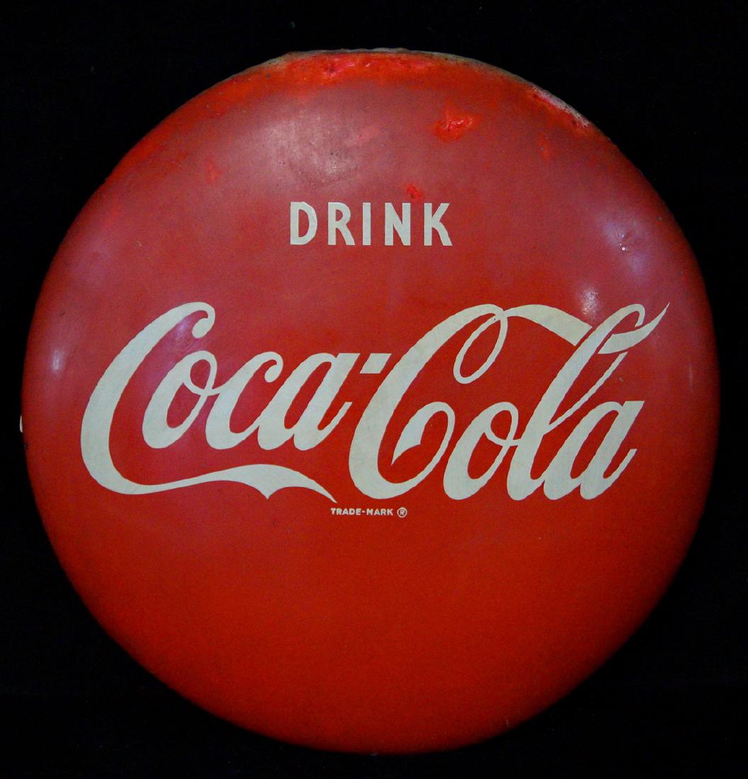 DRINK COCA-COLA PORCELAIN SIGN (1 of 5)