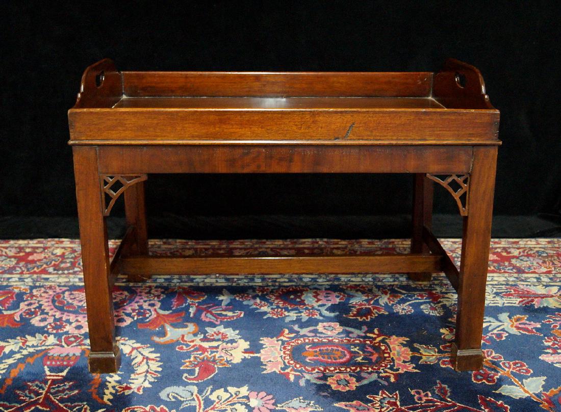ANTIQUE CHIPPENDALE BUTLERS TABLE (1 of 5)