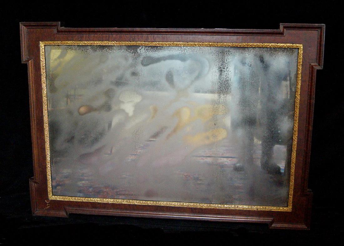 19TH C. BEVELED GLASS MIRROR (1 of 4)