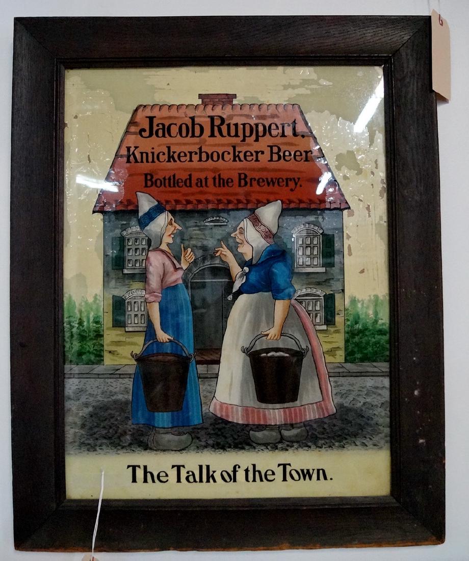 VINTAGE KNICKERBOCKER BEER AD (1 of 1)