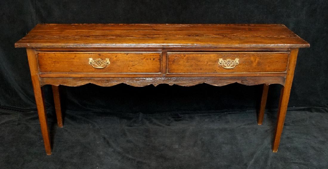19TH C. ENGLISH WALNUT SIDEBOARD (1 of 5)
