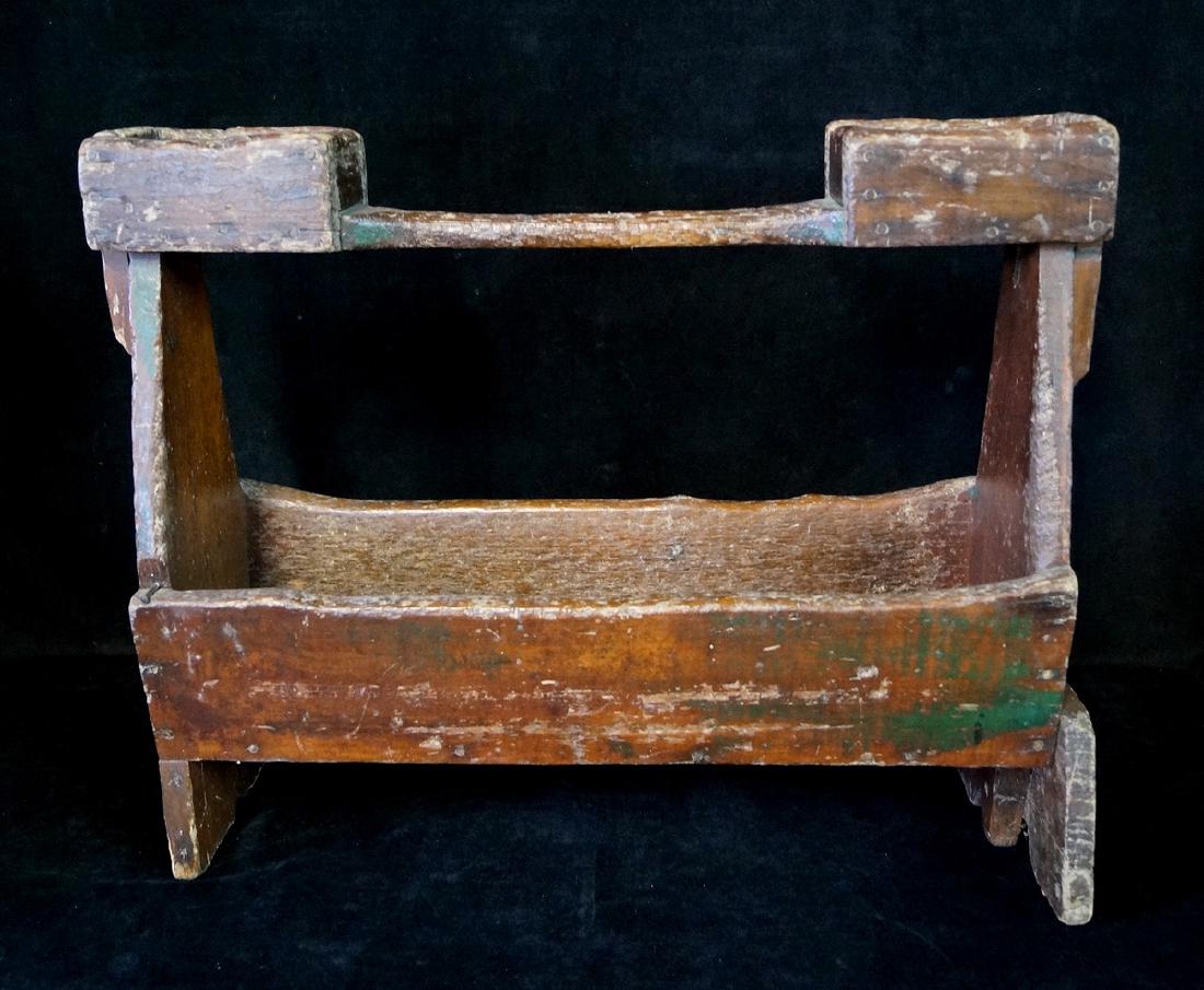 ANTIQUE FARRIER TOOL BOX W/ORIGINAL GREEN PAINT (1 of 6)